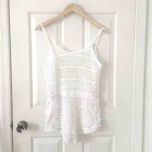 Victoria’s Secret Crochet Beach Romper